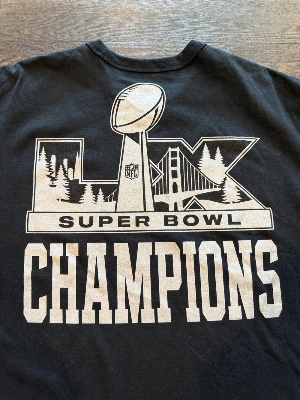 Nike Adult XL Seattle Seahawks NFL Super Bowl LX Champions Trophy Collection Tee